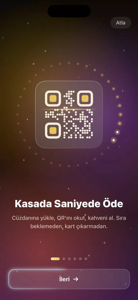 Telefonla okutulacak QR kod