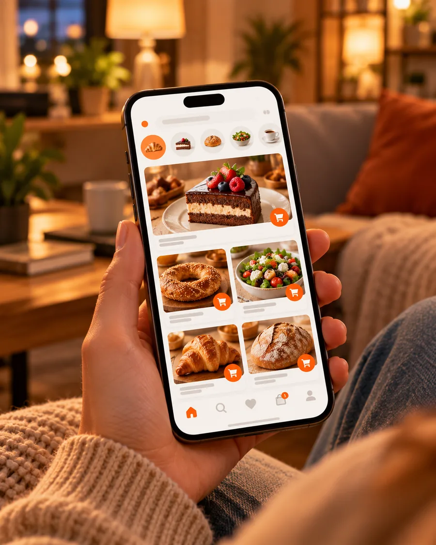 A branded online store that works like an app on the phone