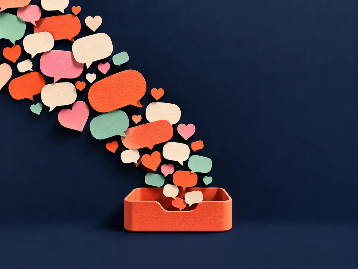 Comments and messages gathered in one inbox